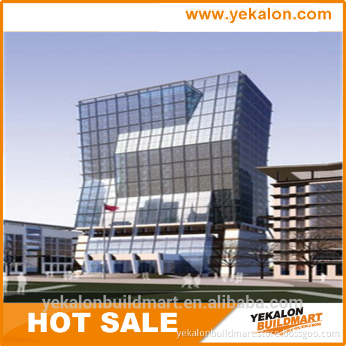 Yekalon curtain wall system 2015 hot sale artistic hidden framing interior wall paneling